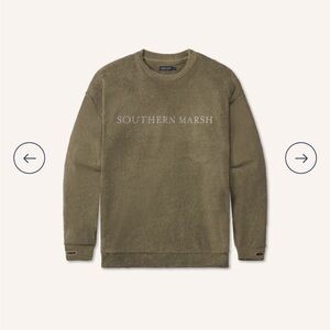 Southern Marsh Sage Oversized Sunday Morning Sweater